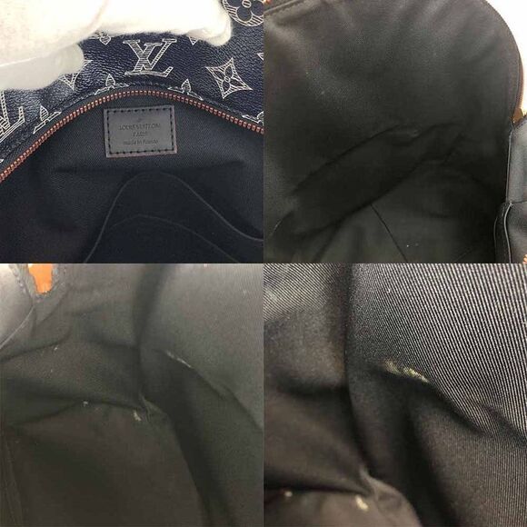 Louis Vuitton Backpack Daypack Apollo M43676 Upside Down Monogram Canvas Navy - Picture 7 of 9